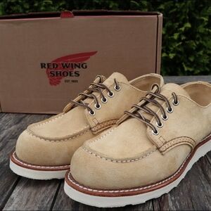 Red Wing Shoes Men's Beige Leather Oxfords